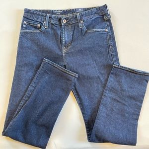 AG Adriano Goldschmied Graduate Men’s Sz 32 Dark Wash Stretch Jeans Tailored Leg